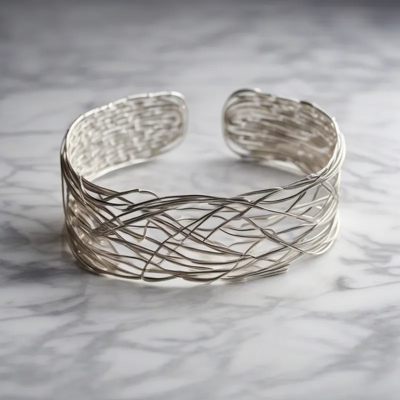 Woven Wire Cuff